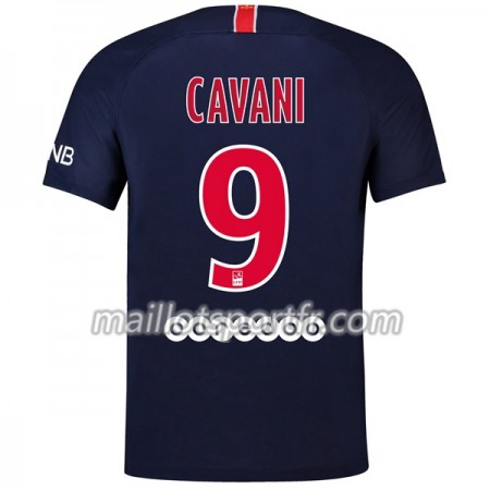 Maillot de Foot Paris Saint-Germain Cavani 9 Domicile 2018/19